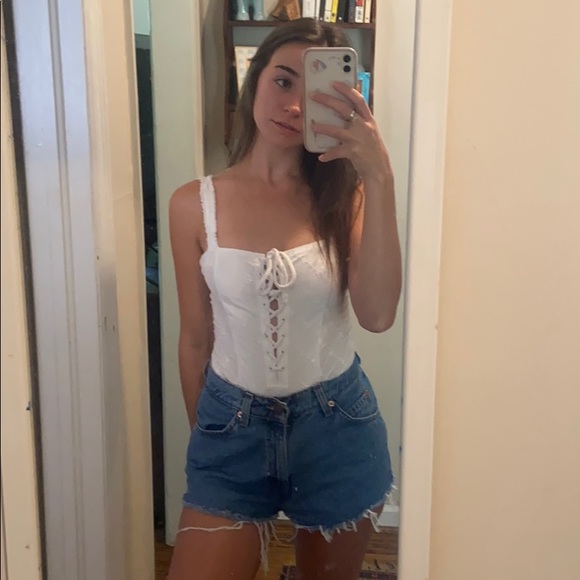 Free People Tops - Free people eyelet body suit